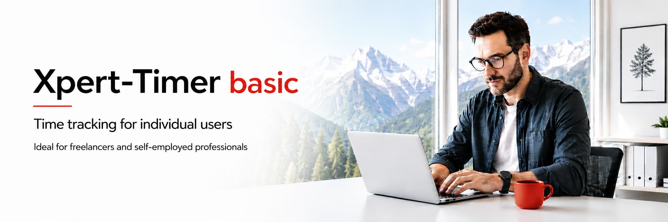 Xpert-Timer Basic – Simple time tracking for freelancers